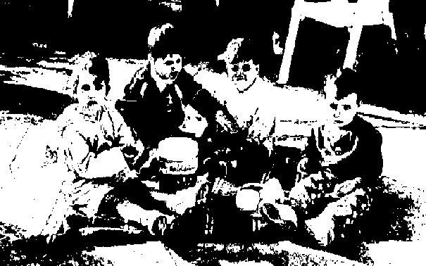 Marion, Xavier, Cédric et Audrey